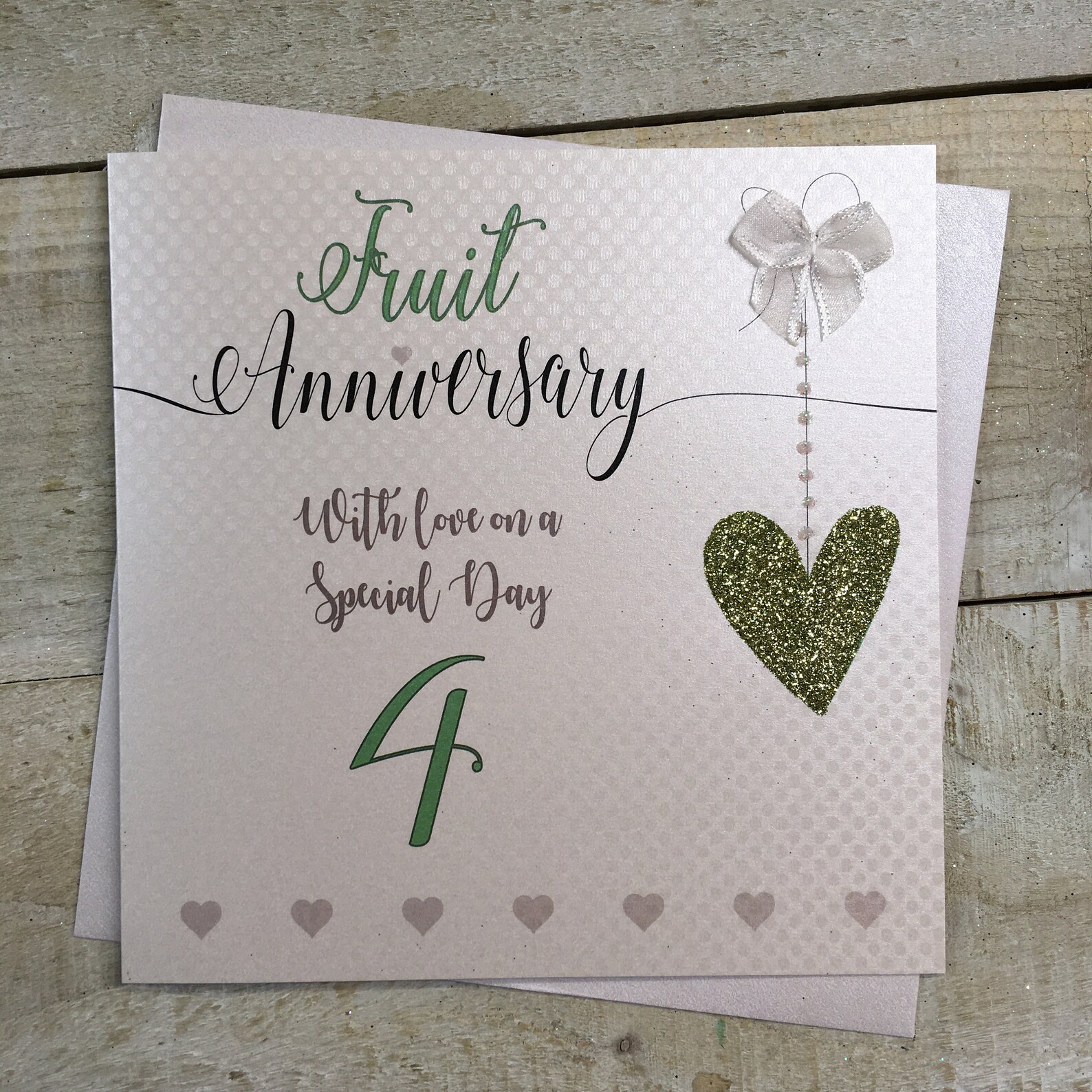 4th Fruit / Flowers Anniversary Card For wife husband mum Etsy 日本