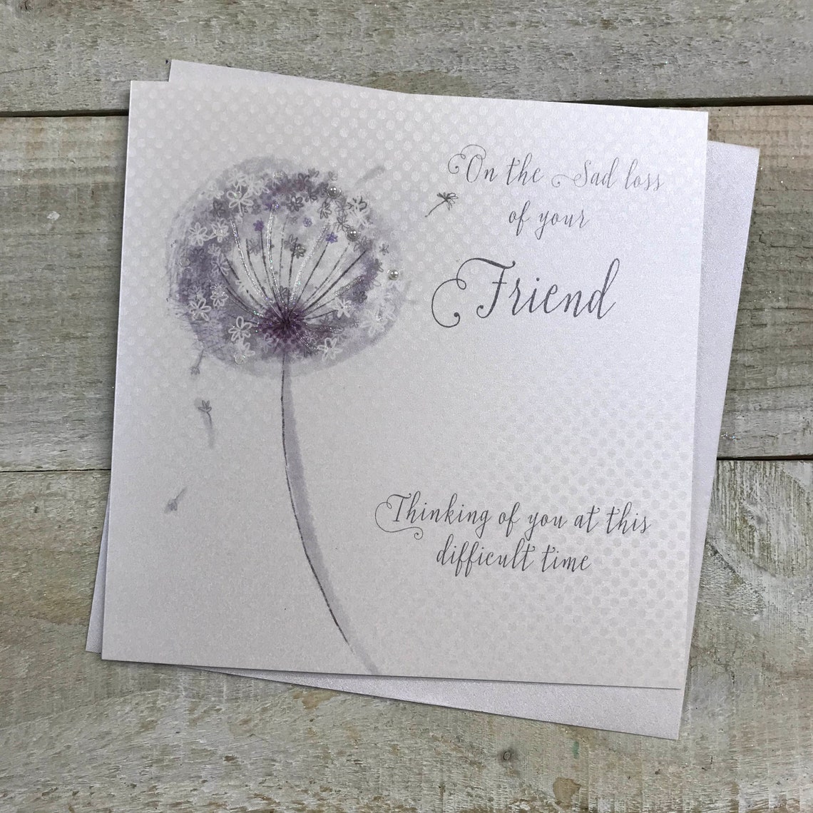 Sympathy Card Loss of Husband Brother Son Grandad Dad Etsy UK