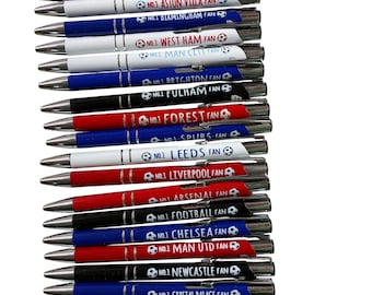 Football Fan Pens, Socks, Mug, Card, Coaster Set - any team