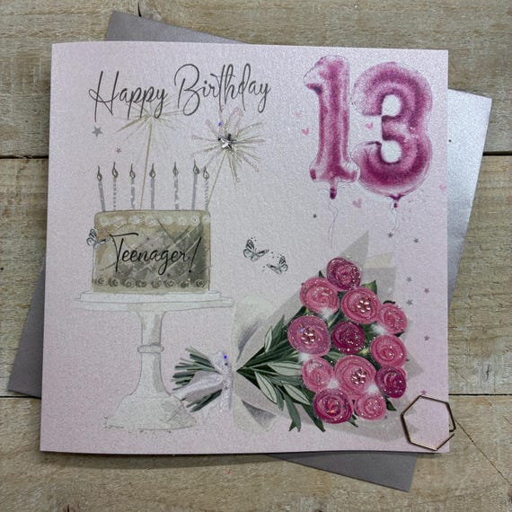 Piccadilly Greetings Tradizionale biglietto di compleanno per figlia 30 anni
