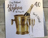 GRANDE Biglietto Di Compleanno Maschile / Figlio, Ragazzo - Foto 10