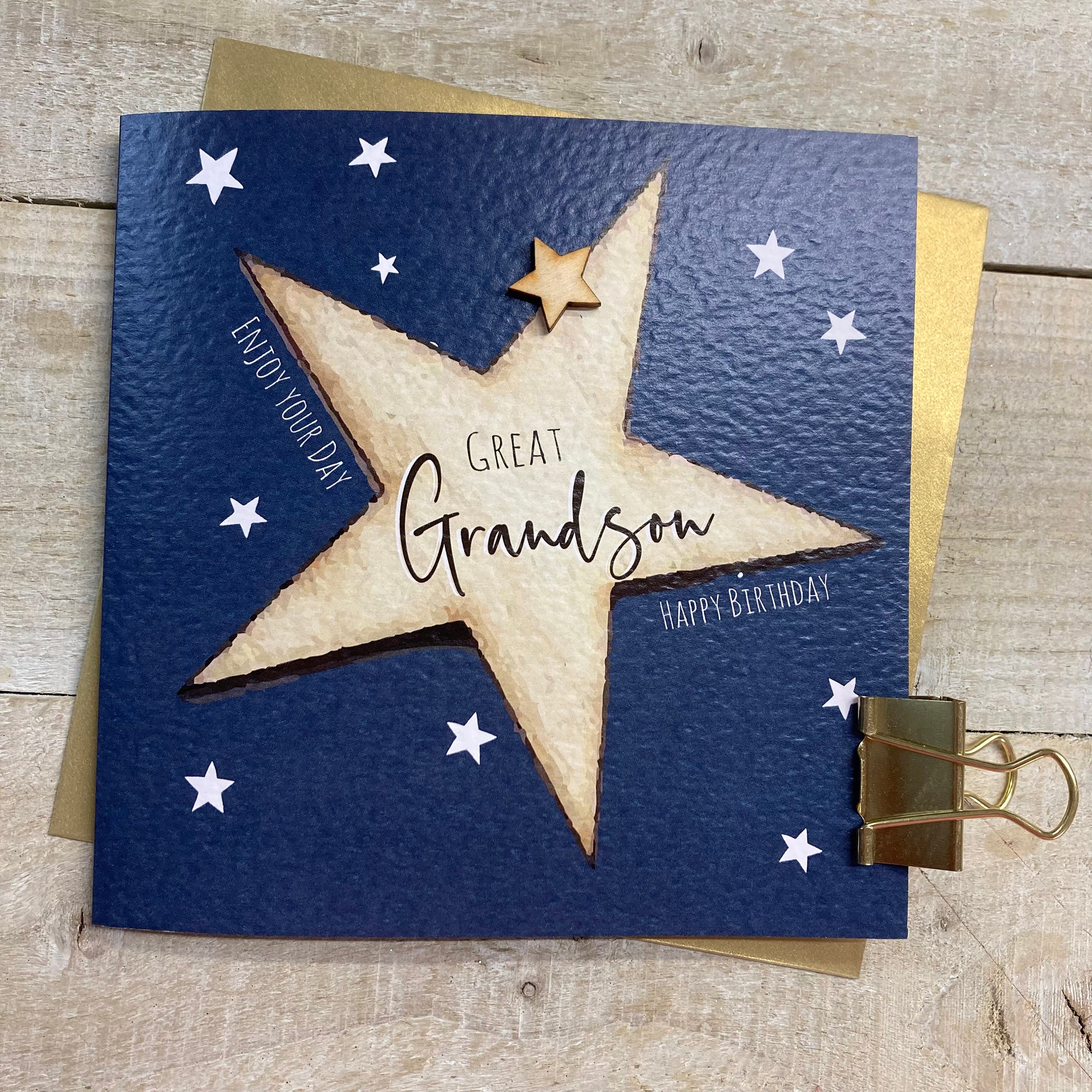 Regal Publishing - Biglietto di compleanno per 1 nipote 9 x 15 cm