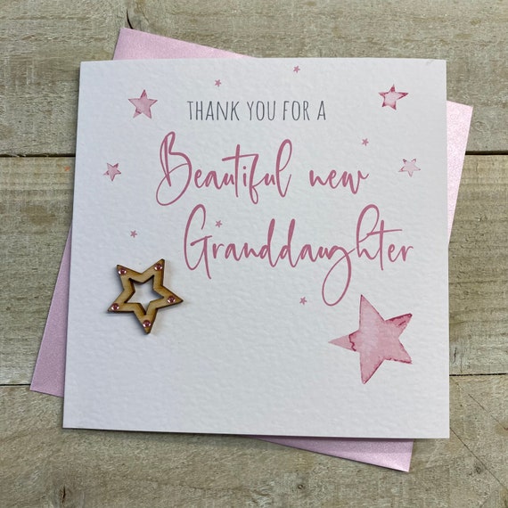 Congratulations Card For Son & Daughter-in-law: Welcoming New Baby Boy Or Girl, Handmade Greeting - Canada