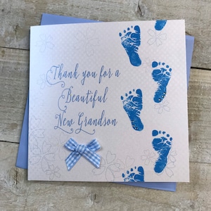 Thank you for our/my new Granddaughter/new Grandson card new grandchild card wb224-ogs/ogd a beautiful Great grandchild image 7