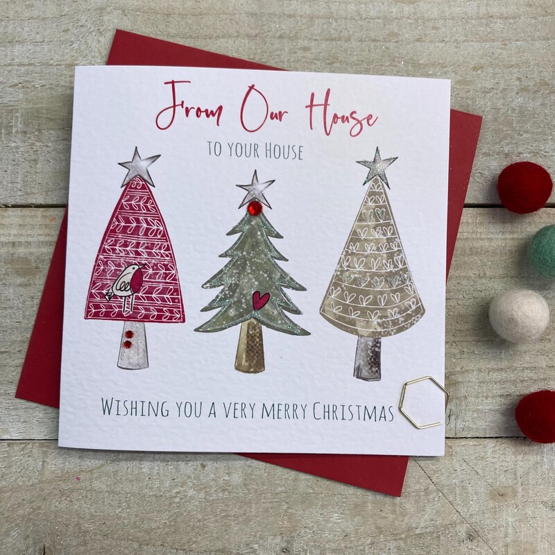 From Our House to Yours Christmas Card - Etsy
