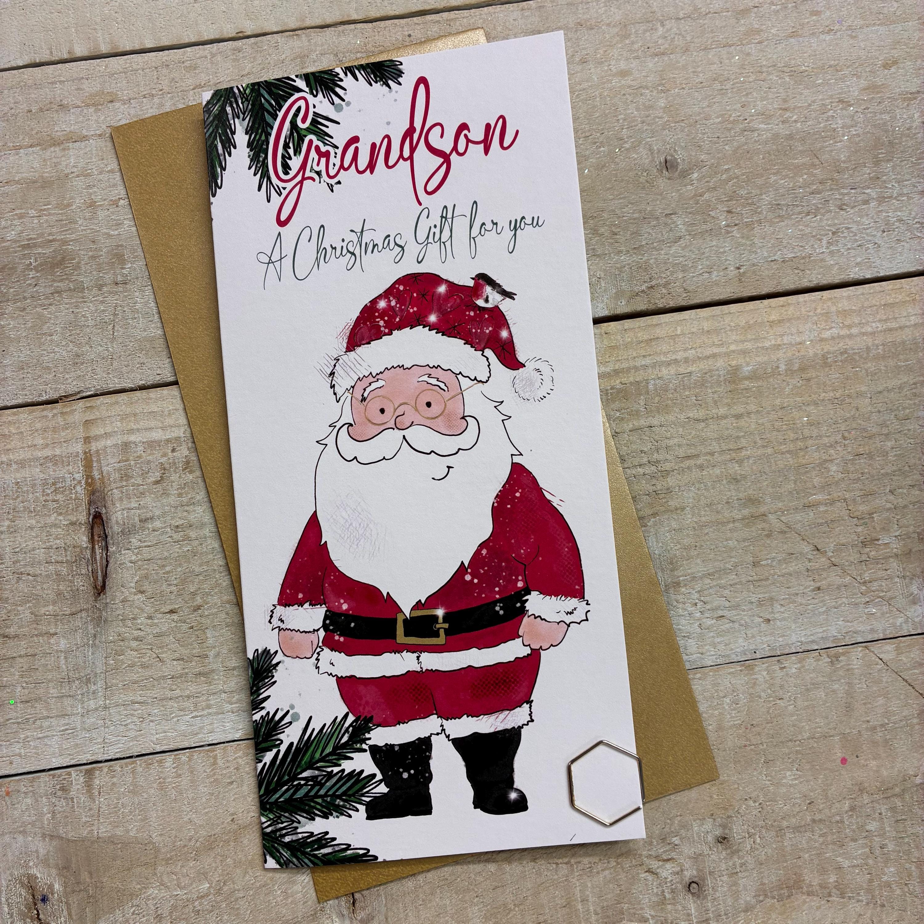 HYHYDHP Geschenkkarte Für Enkelin – Edelstahl, Lasergraviert, In Brieftaschengröße (8,5 X 5,4 Cm)