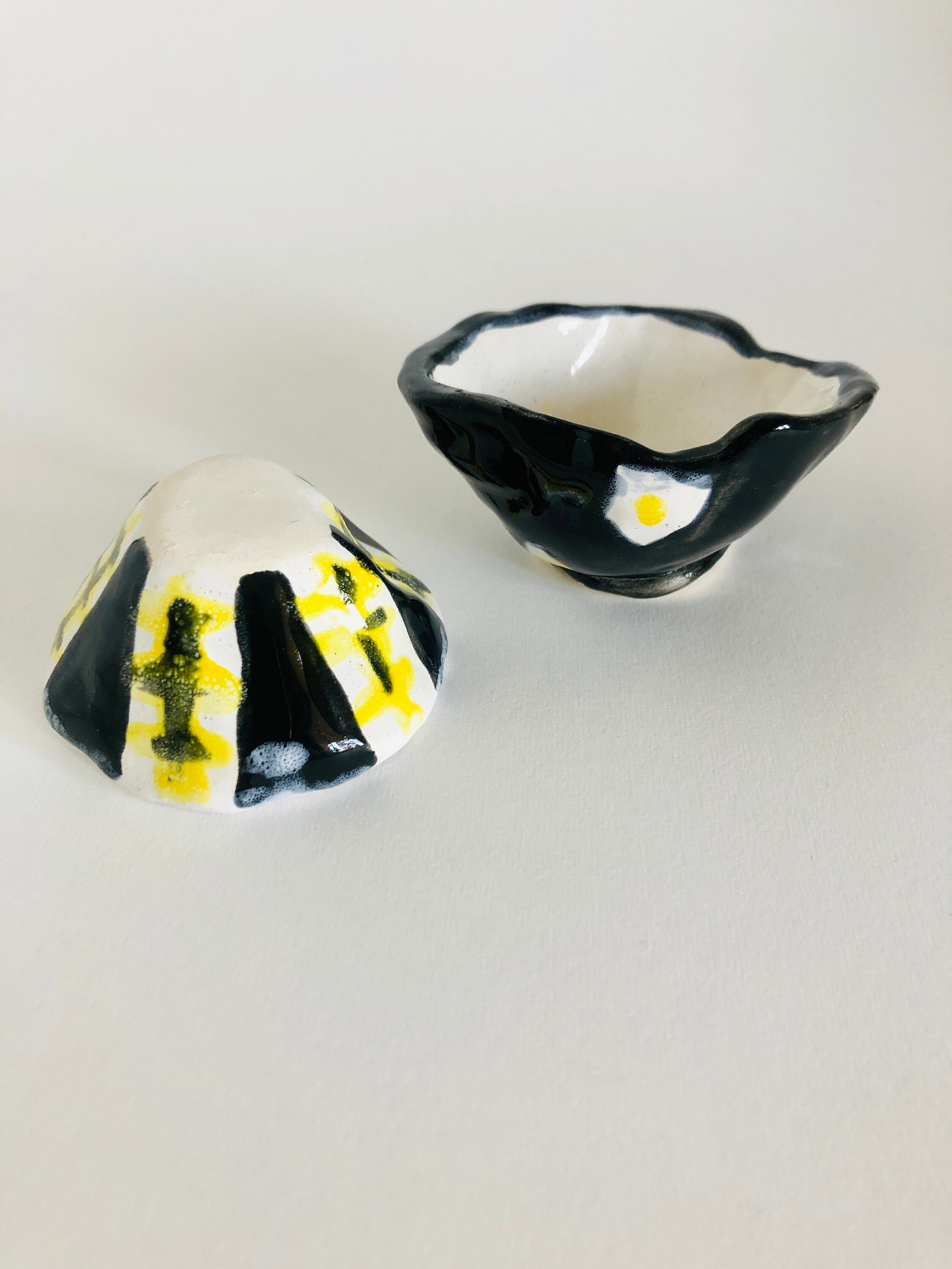 Deux Mini Bols Graphiques