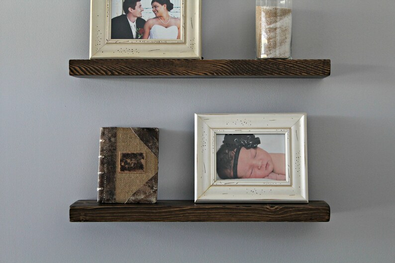 Rustic Floating Shelves, Floating Shelf, Shelves, Shelf, Wall Shelves, Wood Shelf, Wall Shelf, Wood Shelves, Rustic Home Decor image 2