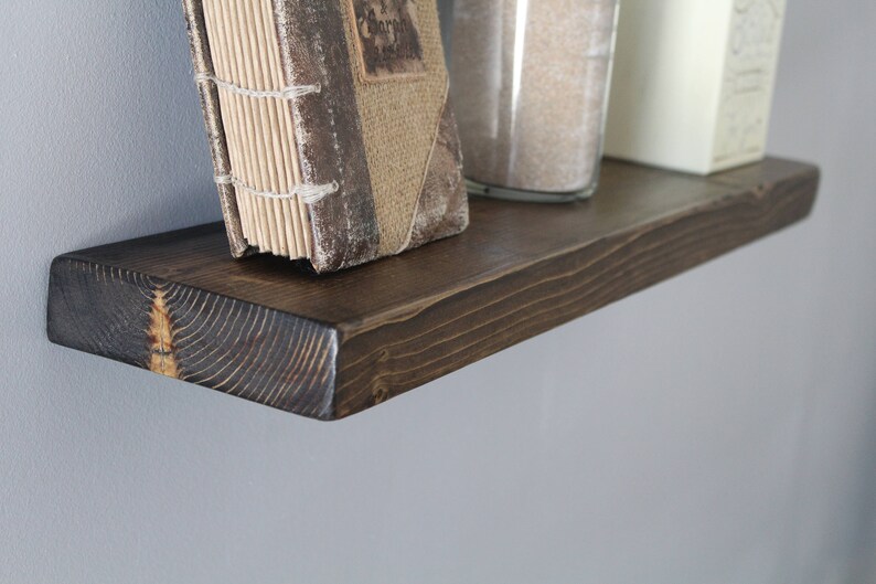 Rustic Floating Shelves, Floating Shelf, Shelves, Shelf, Wall Shelves, Wood Shelf, Wall Shelf, Wood Shelves, Rustic Home Decor image 1