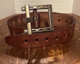 Vintage leather belt