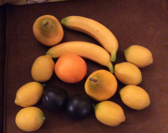 Fruit Vintage Fruit Plastic Fruit Vintage Plastic Fruit Etsy