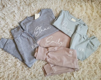 personalised lounge set baby