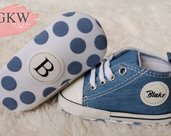 personalised baby shoes