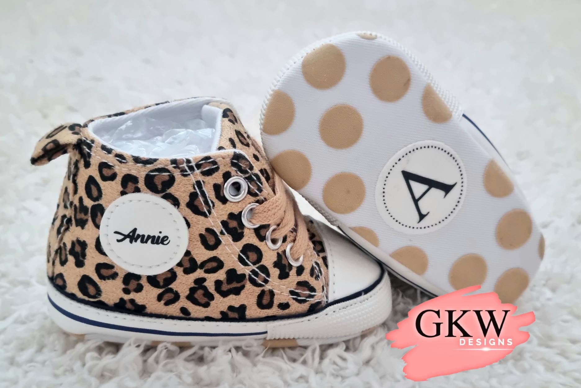 Personalised Toddler shoes baby shoes Name or Initial Etsy