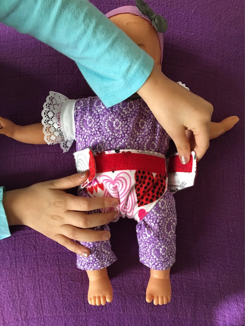 Baby Alive Diapers//reusable doll diapers//washable toy Etsy
