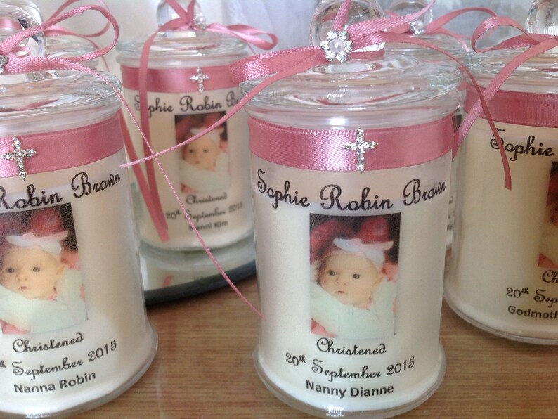 Christening Wedding Baptism Bomboniere Favours Thank You Gifts Etsy