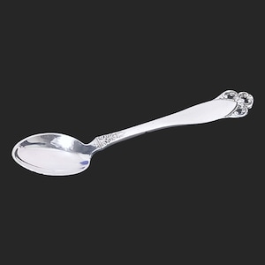 Vintage 830S Spoon Laila Norwegian Silver Brodrene Lohne Pierced Handle Norway