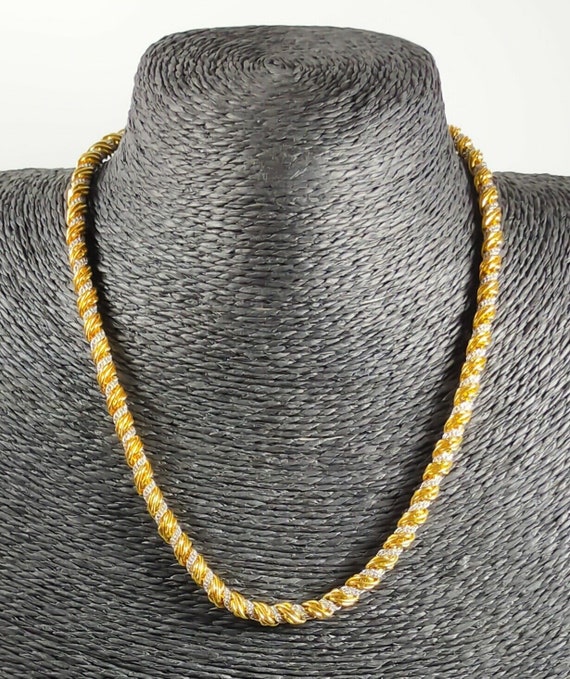 Vintage Monet Gold \u0026 Silver Tone 