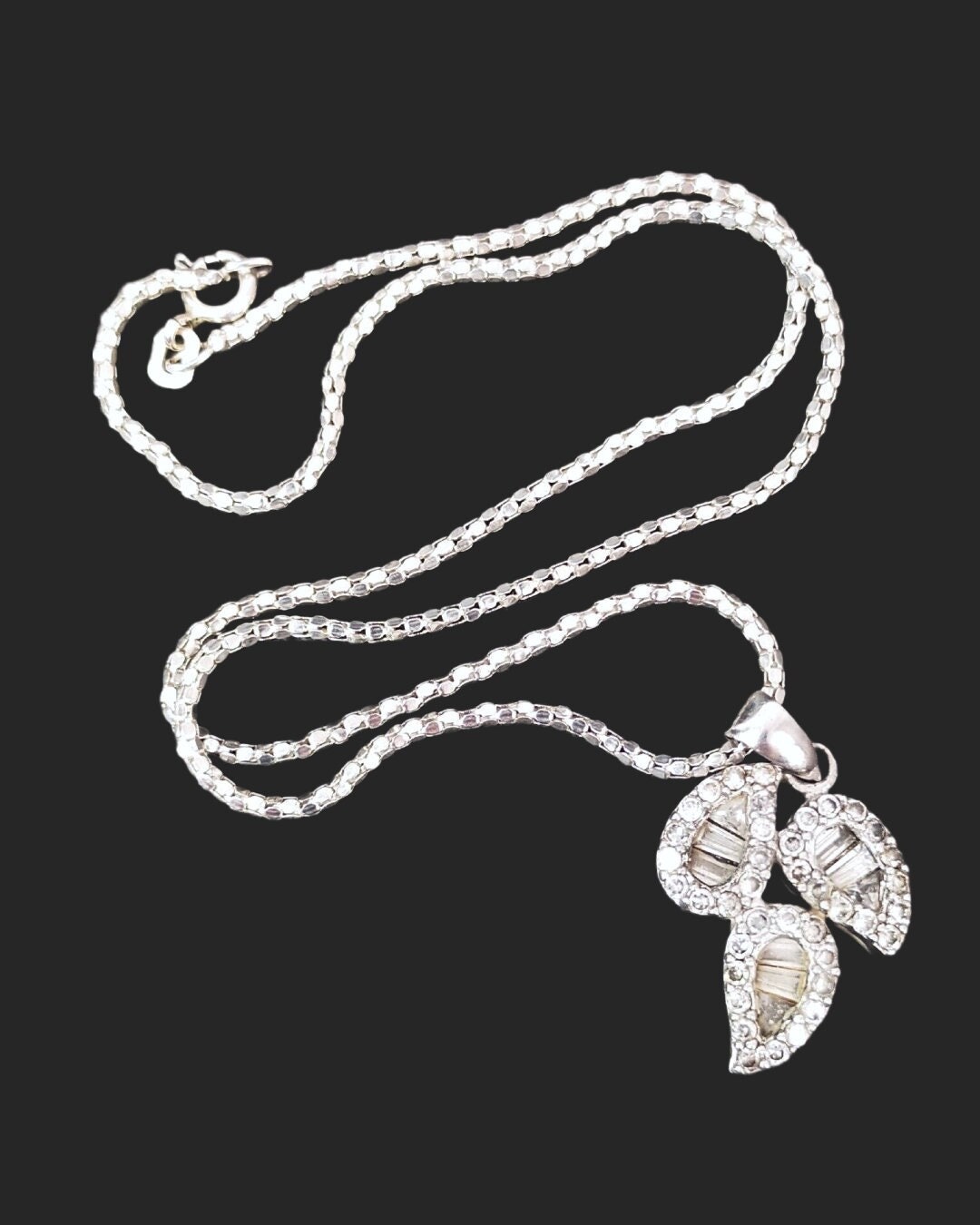 Collier En Argent 925 Vintage - Joli Bijou Occasion