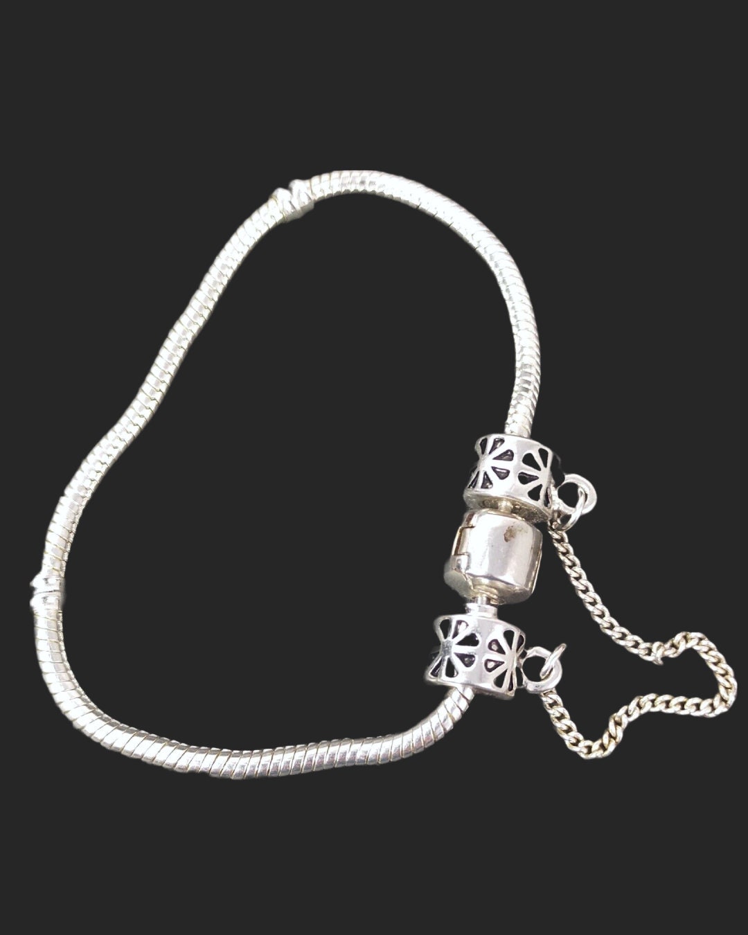Silver Tone Red Enamel Purse Charm Bead – Fits Pandora, Troll, Chamilia, Biagi Bracelets, 4.5 Mm Hole