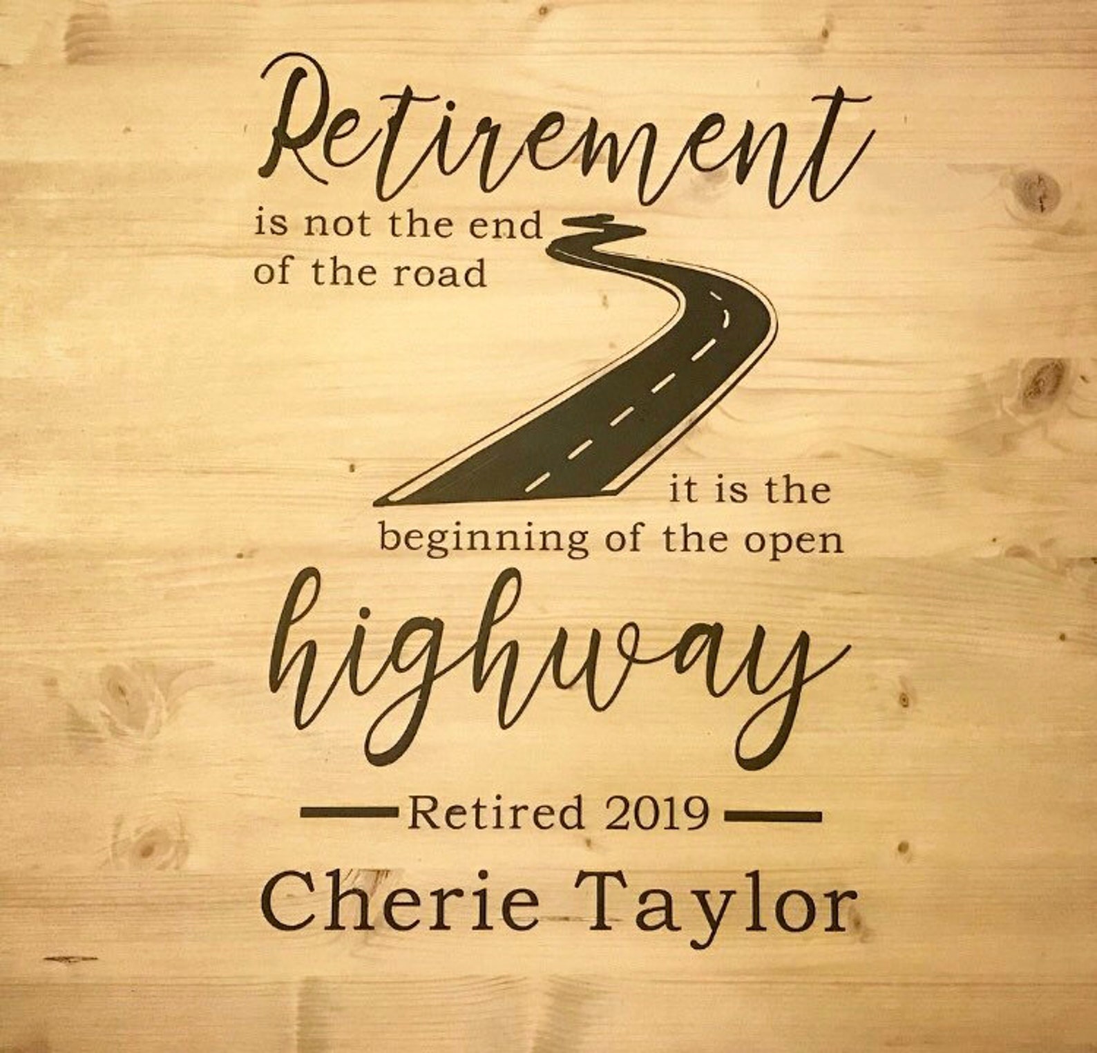 Retirement Sign / Retirement Party Guest Book / Large Guest Etsy