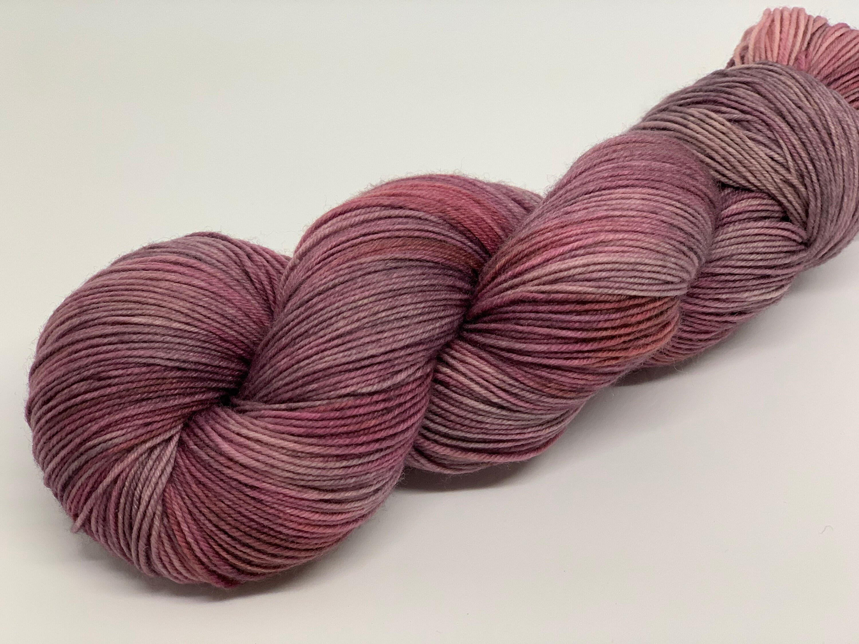 Hand-dyed Merino 100g Cashmere and Nylon Sock Yarn