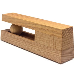 High quality wooden towel holder Universal and easy to use Combination of two types of wood image 4