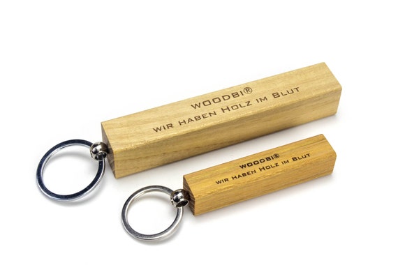 XXL Large Wooden Keychain Size Gym Shed Hotel Room Club Made in