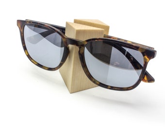 Soporte de gafas de madera, soporte de gafas fresco, soporte de gafas de diseño minimalista gafas gafas hombre bloque de gafas