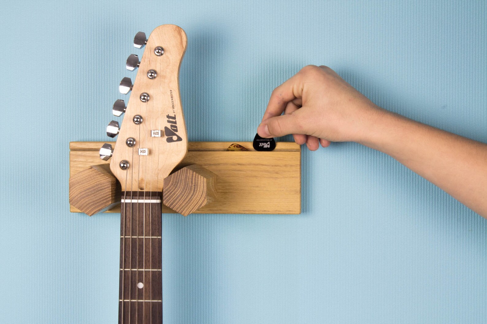 Universal Wooden Guitar Wall Mount Guitar Holder Wall Etsy