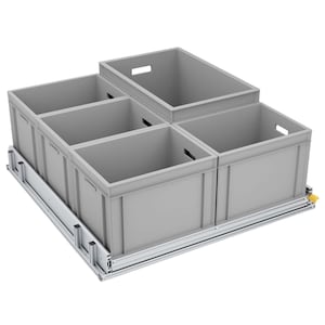 Rear extension from Tinobu, length 90 cm, any width possible, strong 220kg heavy-duty extensions for the rear garage in motorhomes and vans