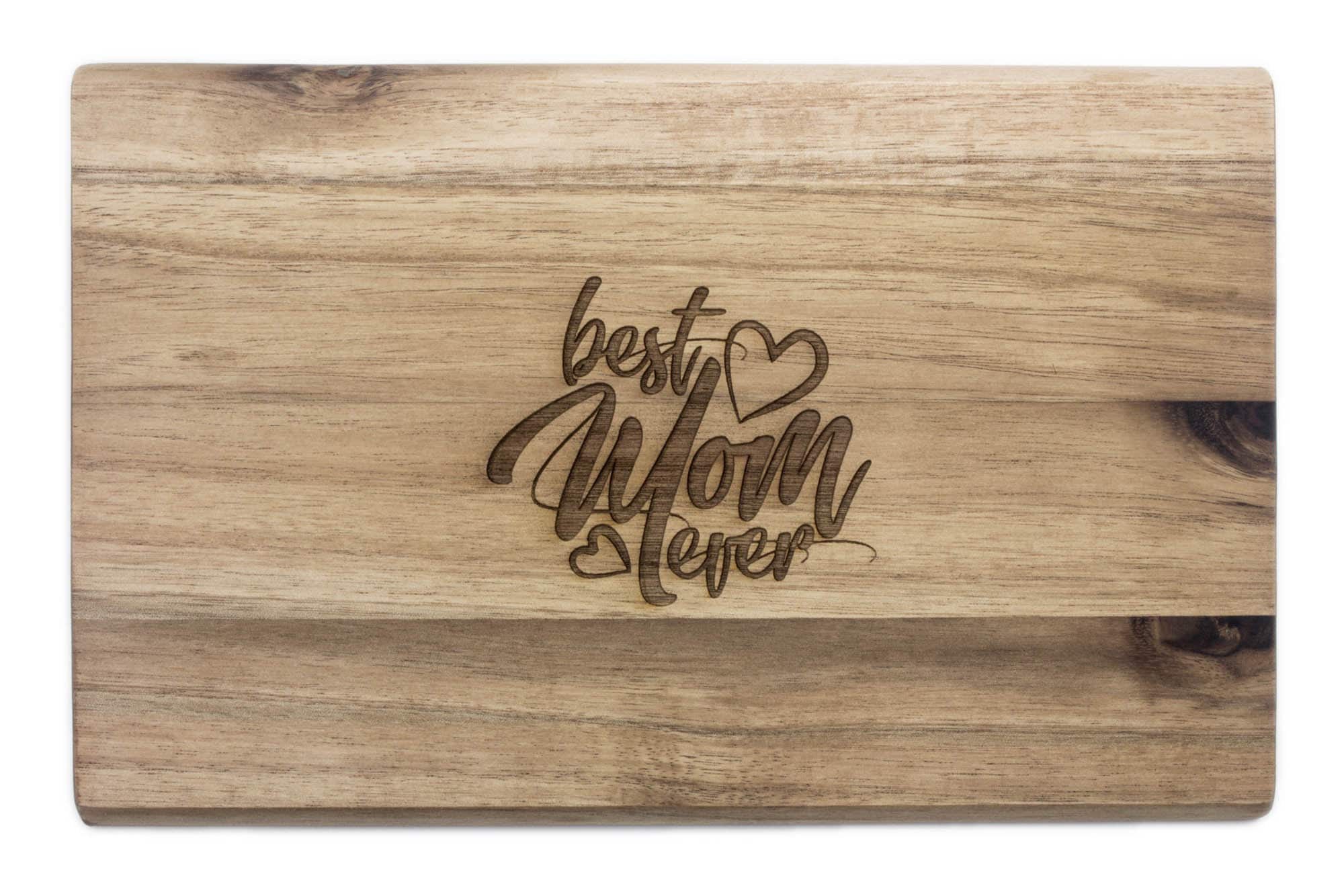 Board Best Mom ever Engraving Mom Gift Birthday Holiday Etsy