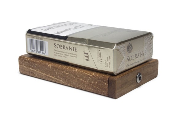 Wooden Cigarette Case | Elegant Cigarette Box for People With Stillness |  Dimensionally Stable and Compact | for 6 Cigarettes | Original From WOODBI® 