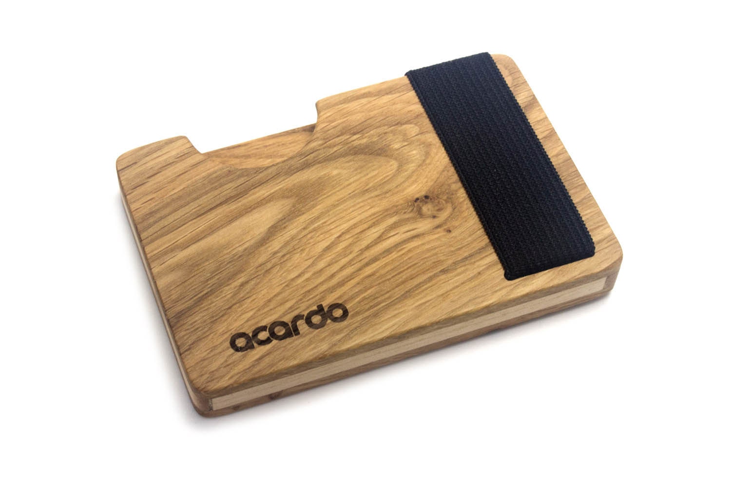 High quality credit card holder made of wood akazie Credit Etsy