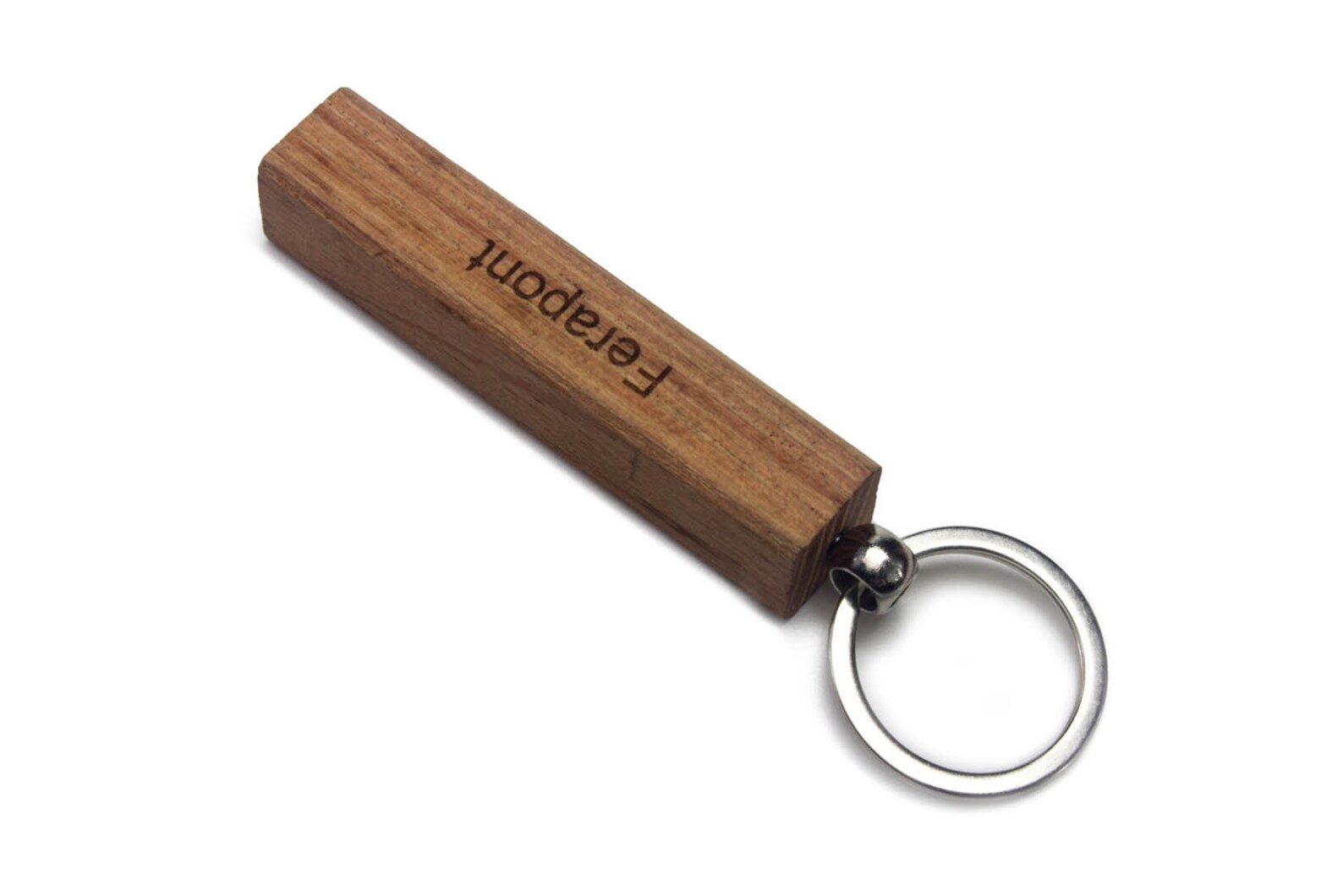 Woodbi Wooden Keychain | 5 Types of Wood to Choose From | Keyring Gift ...