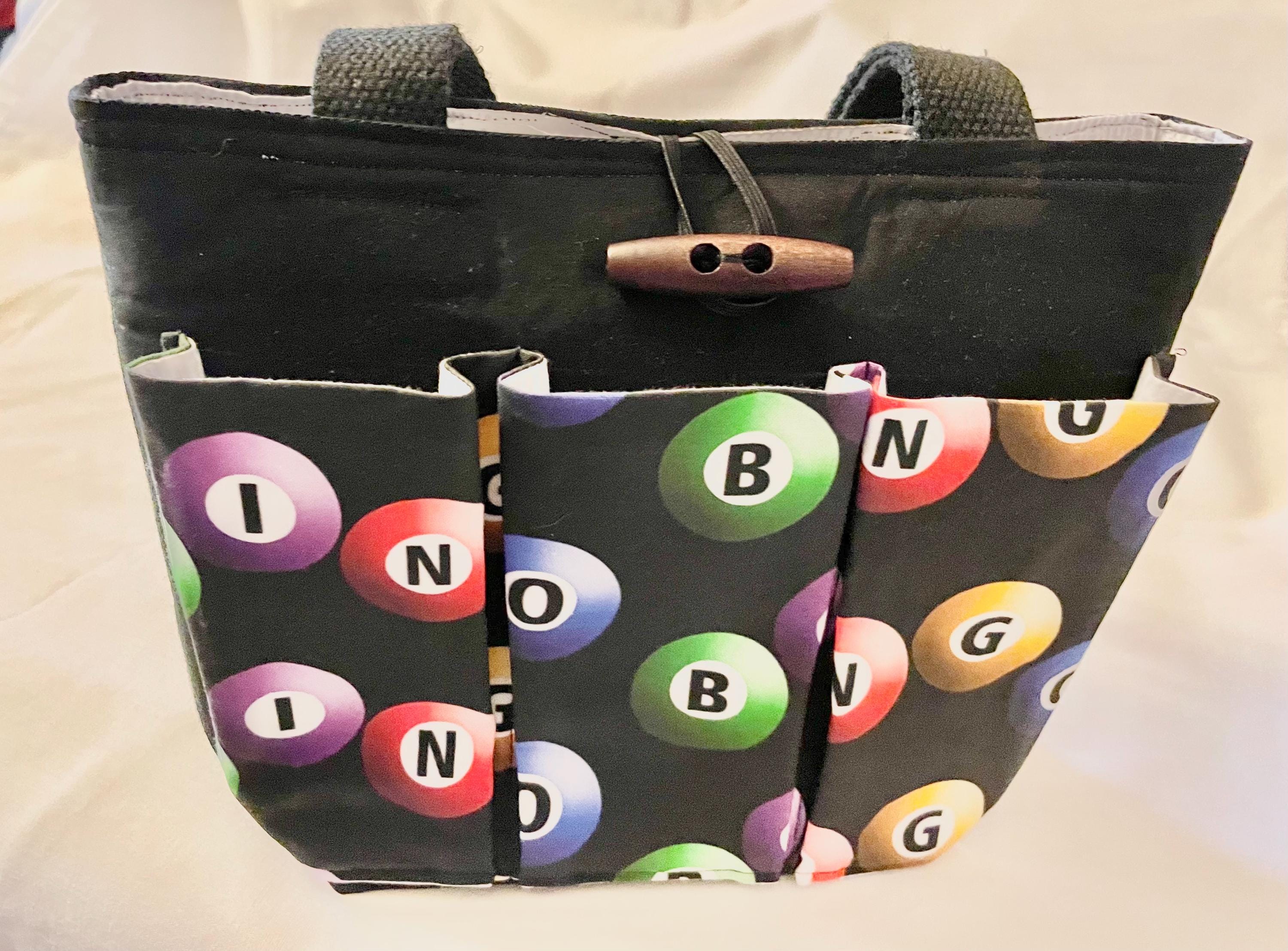 Six-pocket Bingo Bag: Small Organizer Tote Caddy - Etsy