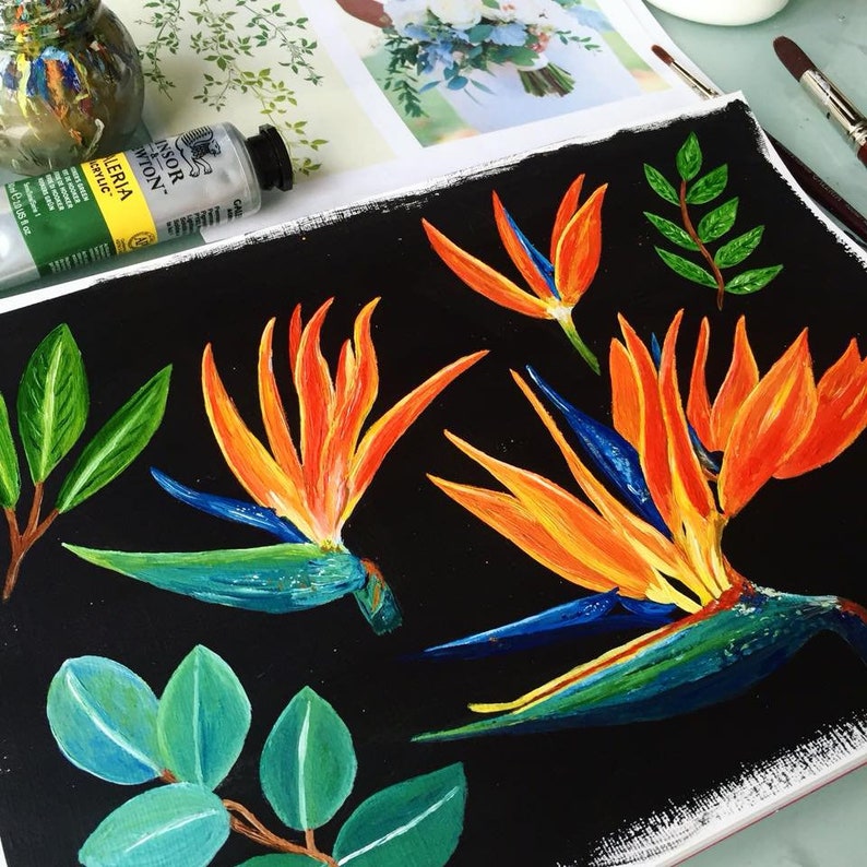 Bird of Paradise Table Plan