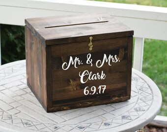 Wedding Card Box, Large Card Box, Rustic Wedding, Wedding Cards, Wedding Decor