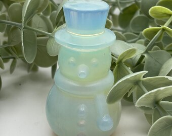 Opalite Snowman // Christmas // Winter // Snowmen // Crystal // Healing // Video