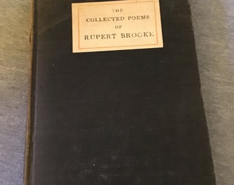 1915 " The Collected Poems Of Rupert Brooke "