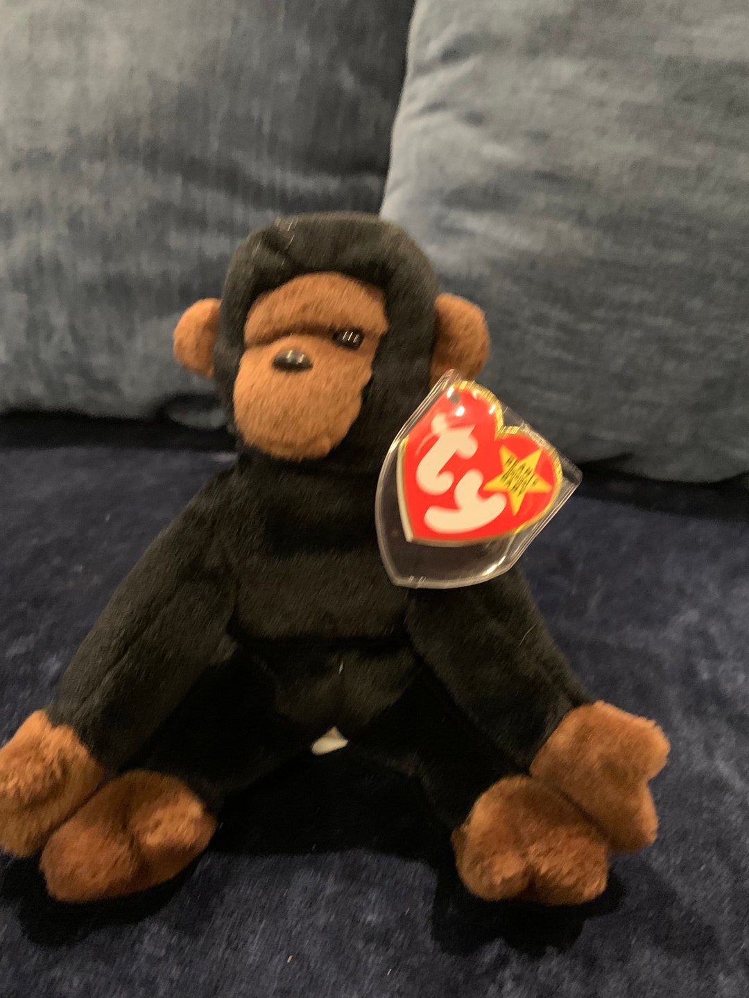 Ty Beanie Baby Congo the Gorilla Rare With Errors 4160 1996 - Etsy