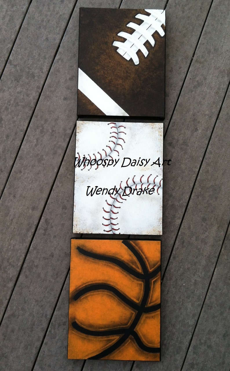 Boy Sports Wall Art Nursery Sports Wall Art Nursery Sports Etsy
