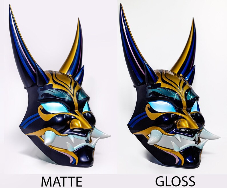 Xiao Mask. Genshin Impact. RGB LED Eyes. Magnet or Elastic | Etsy