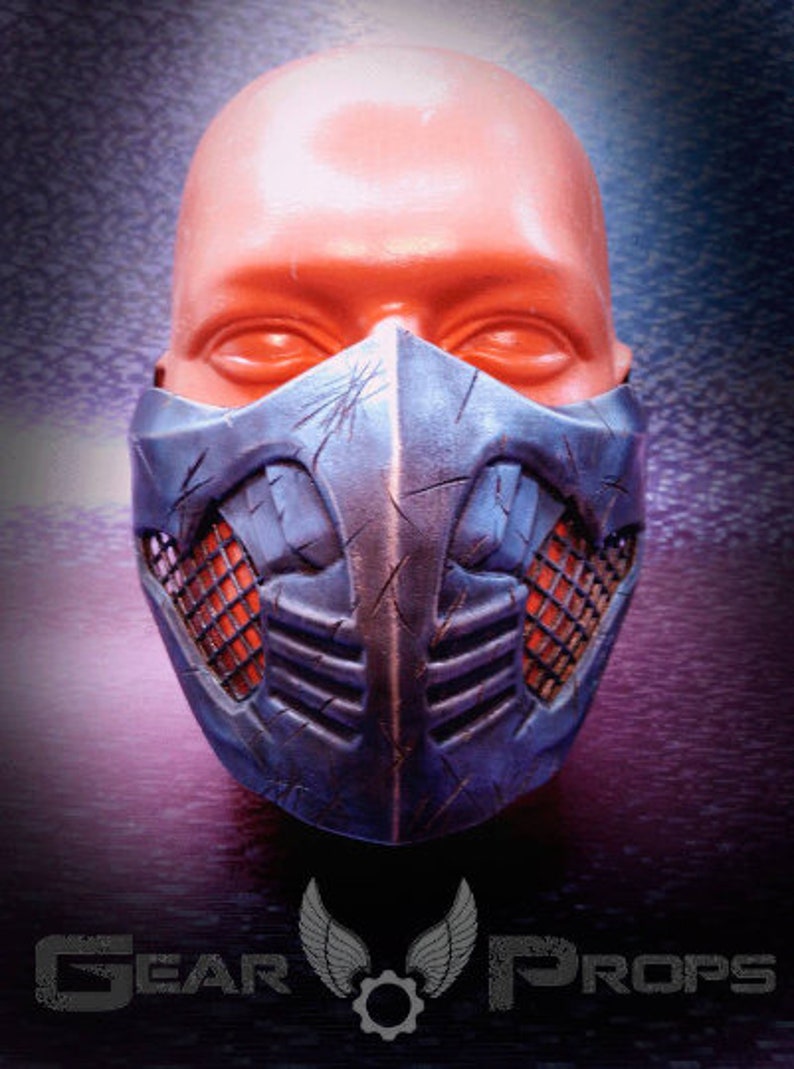 Scorpion Mask with RGB LED light from Mortal Kombat X | Etsy