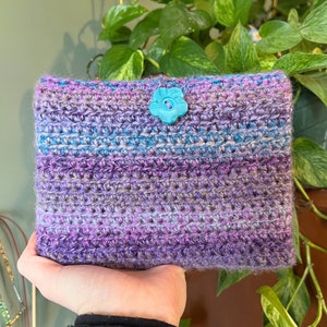 Crochet Kindle Cover Pattern | Kindle Sleeve Pouch | Ereader Case Pattern