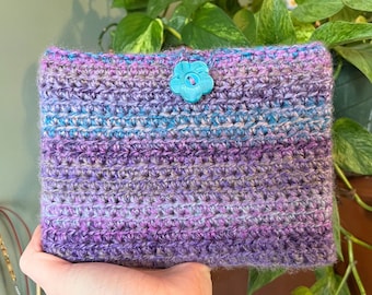 Crochet Kindle Cover Pattern | Kindle Sleeve Pouch | Ereader Case Pattern