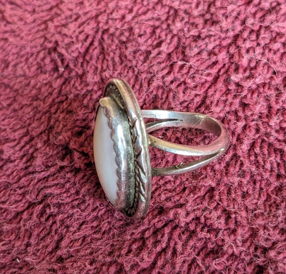 Signed Sterling Silver and Mother of Pearl Squash… - image 9