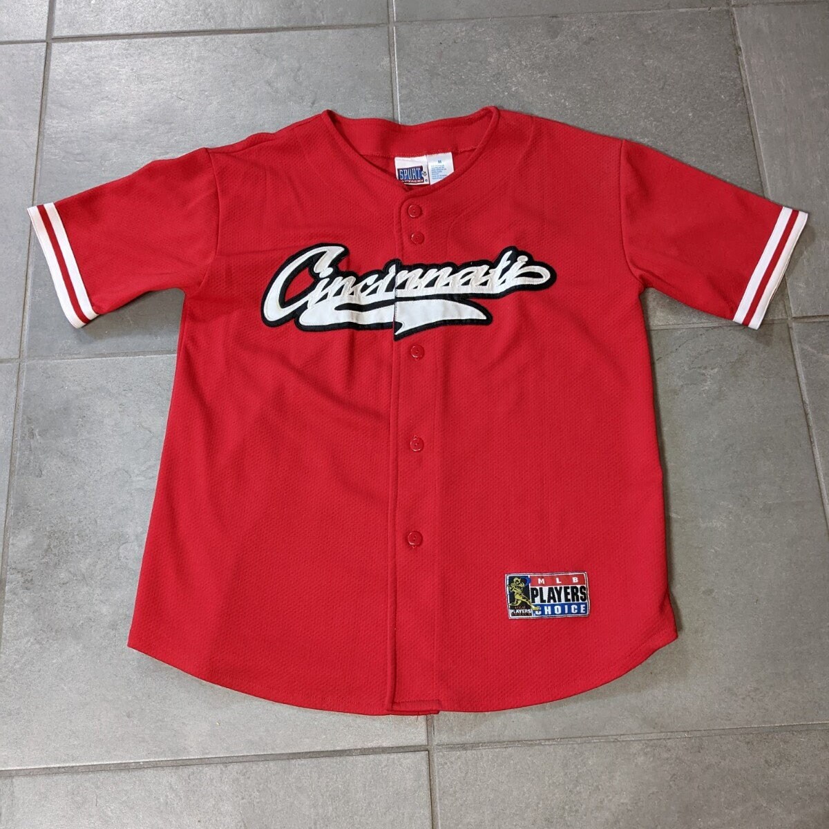 Cincinnati Reds Jersey VTG Wilson #17 Baseball MLB Old style Logo. XL G556