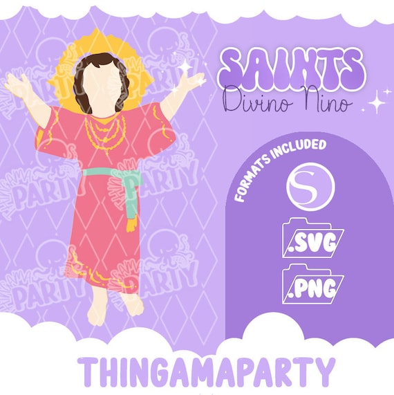 Divino Niño, Divino Niño de Bogotá, Divino Niño Jesús SVG Formato Estudio  En Capas