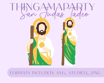 San Judas Tadeo, St. Jude, Thaddaeus, Lebbaeus, SVG / Formato Studio a strati